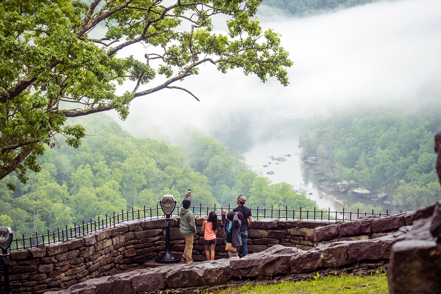 Uma viagem pelas estradas rurais de West Virginias 